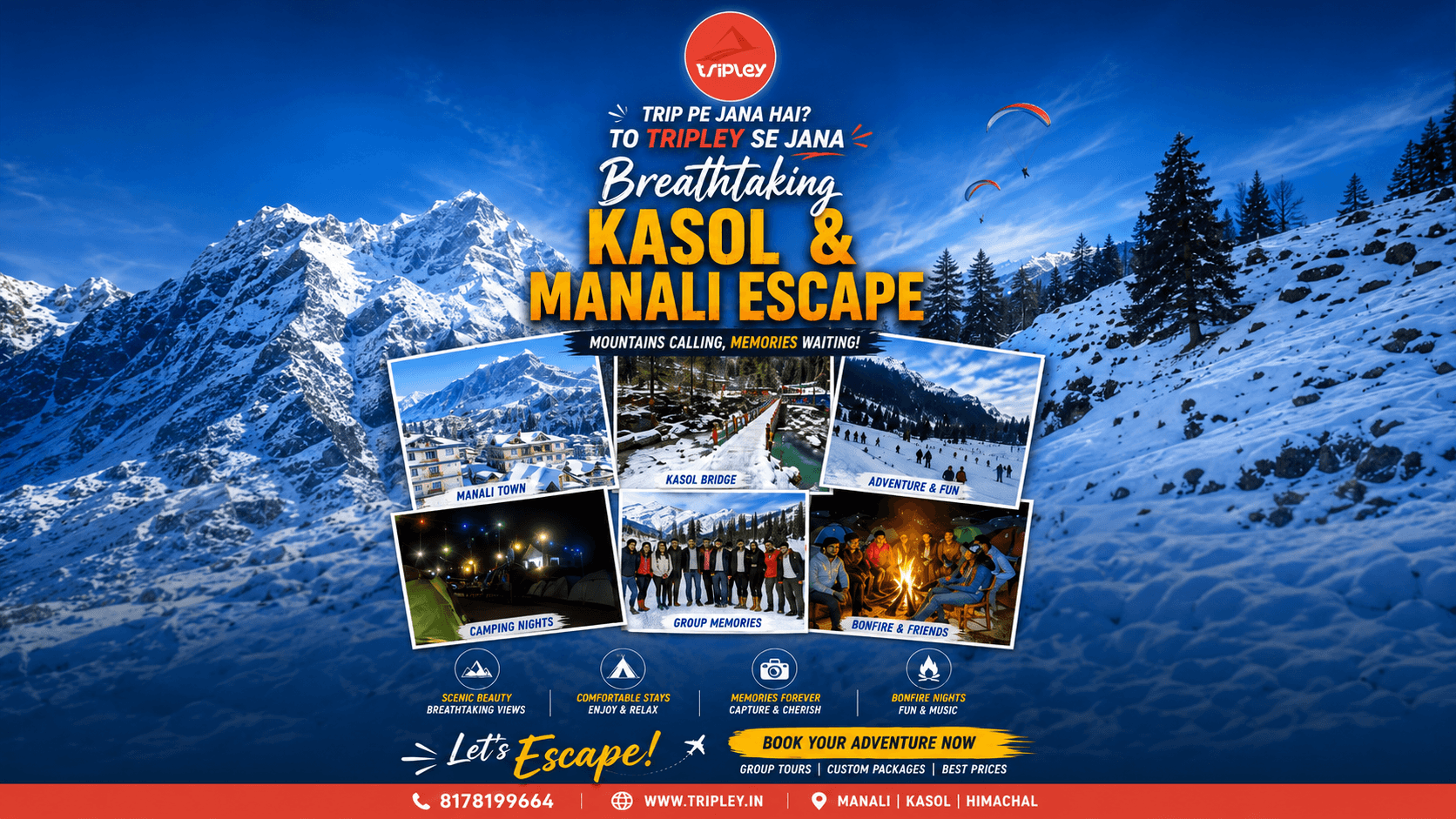 Breathtaking Kasol & Manali Escape image 1